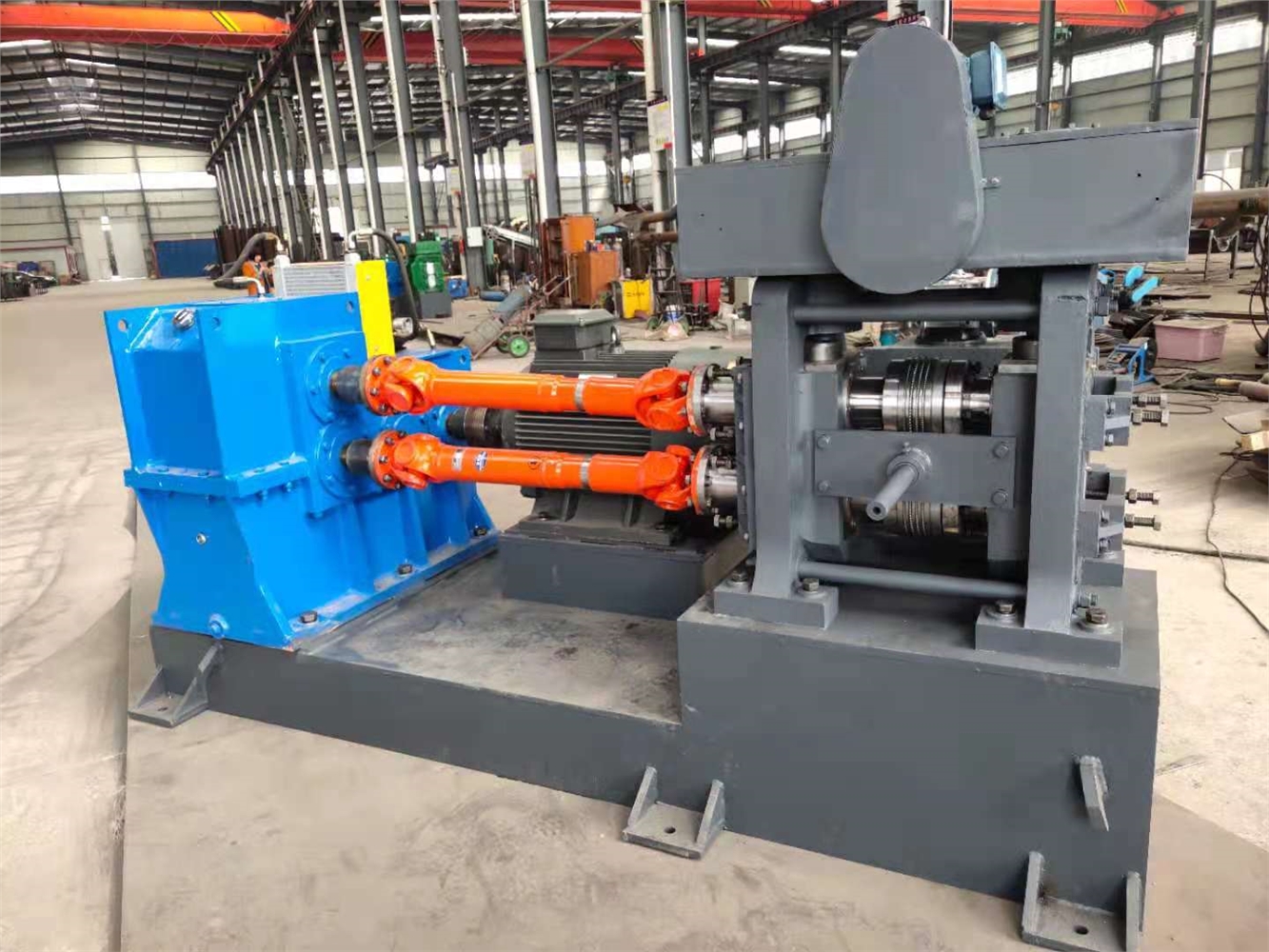 小型冷軋機(jī)客戶現(xiàn)場(chǎng)生產(chǎn)視頻